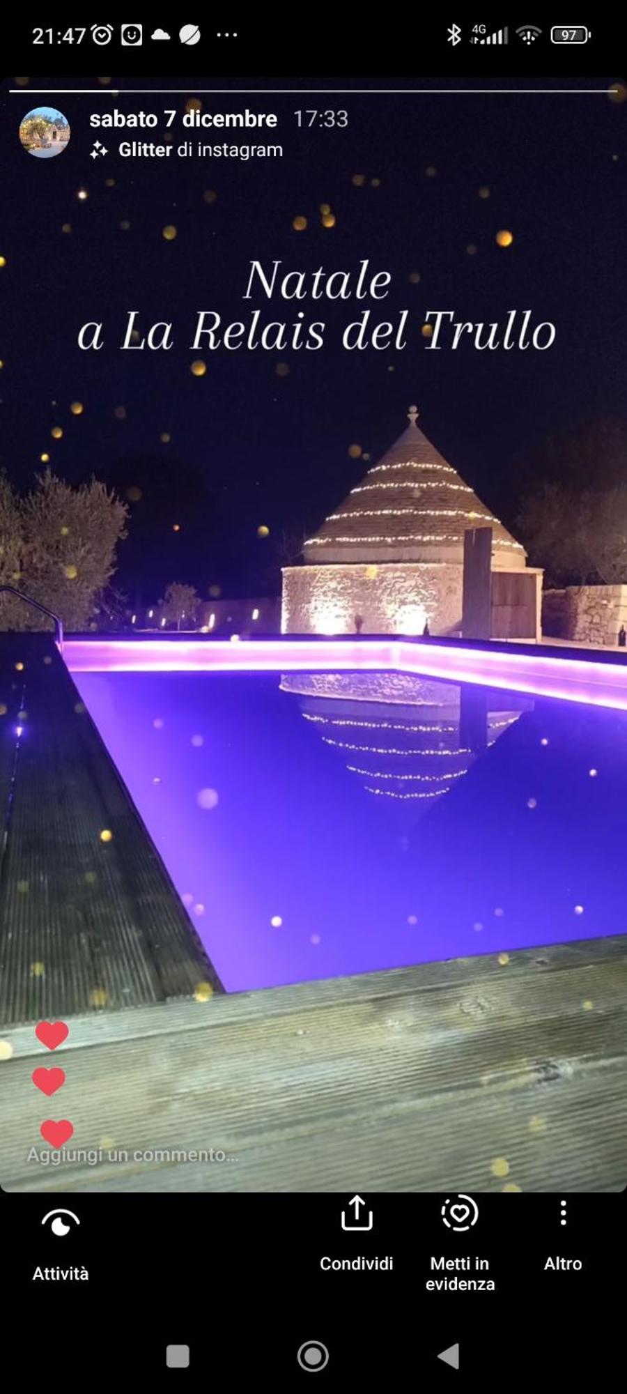 La Relais Del Trullo Bed & Breakfast Putignano Exterior photo